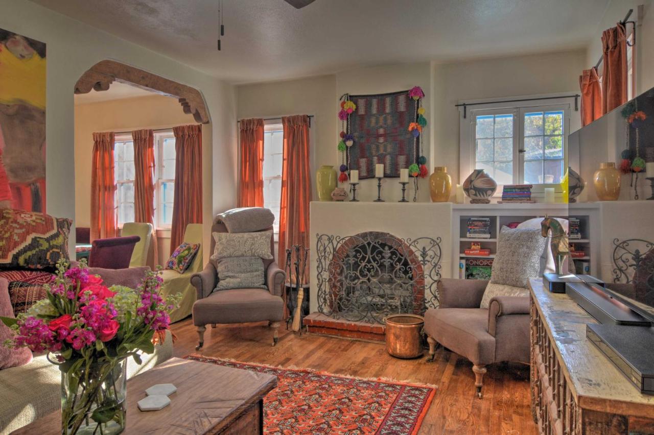 Cozy Adobe Casita 1 Mile To Santa Fe Plaza! Villa Buitenkant foto
